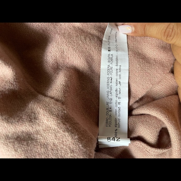 Zara Baby Girl Button Flannel Dress 18-24 - Picture 6 of 7